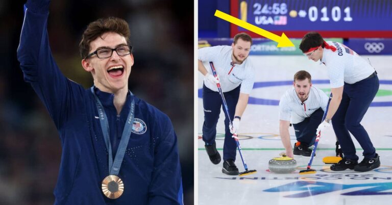 People Are Convinced This Winter Olympian Looks EXACTLY Like The Nerdy Pommel Horse Guy