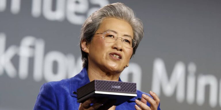 AMD’s stock falls after earnings, despite upbeat guidance. Here’s what to know.