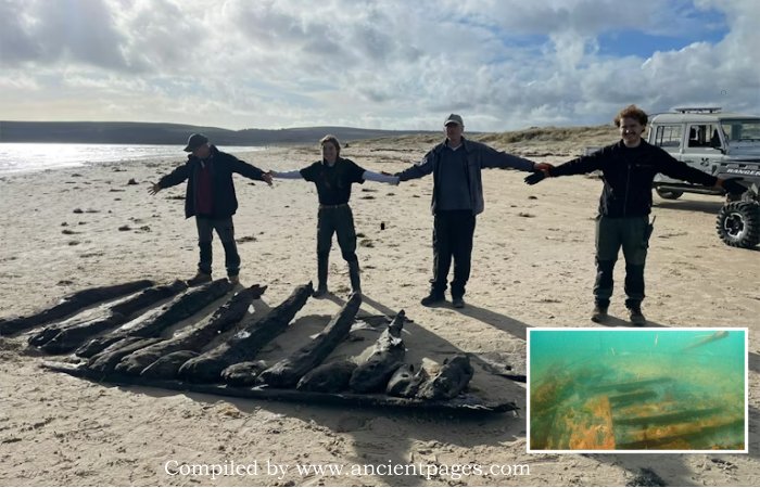 Historic Swash Channel Shipwreck Discovered At Studland Bay, Dorset, UK