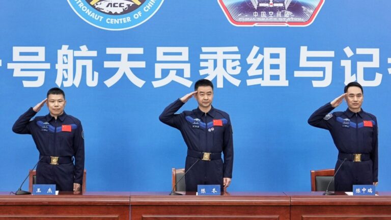 ‘Some of the cracks had penetrated through’: Chinese astronauts reveal new details about spacecraft that ‘stranded’ them in space last year
