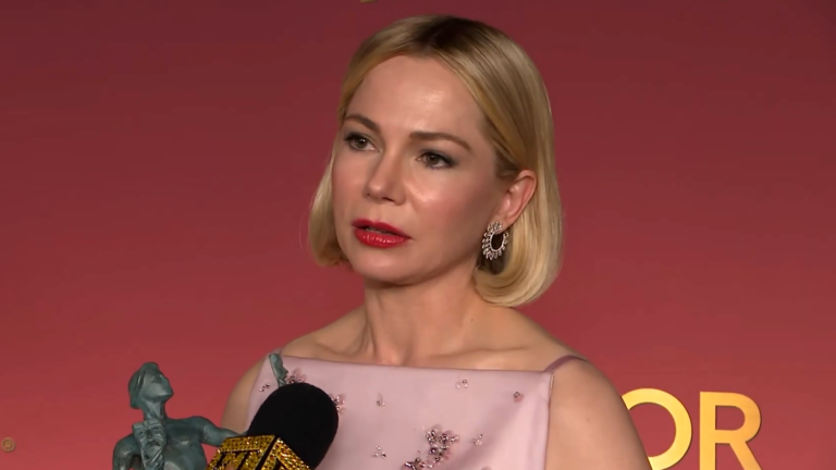 Michelle Williams Pays Tribute to James Van Der Beek