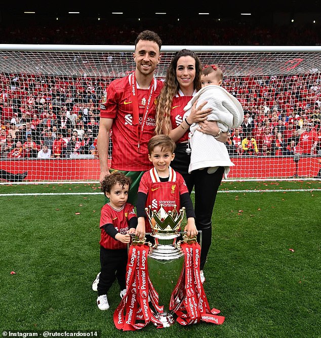 Diogo Jota’s widow Rute pays heartbreaking tribute to honour Liverpool tragic hero on family’s first Father’s Day without him in Portugal