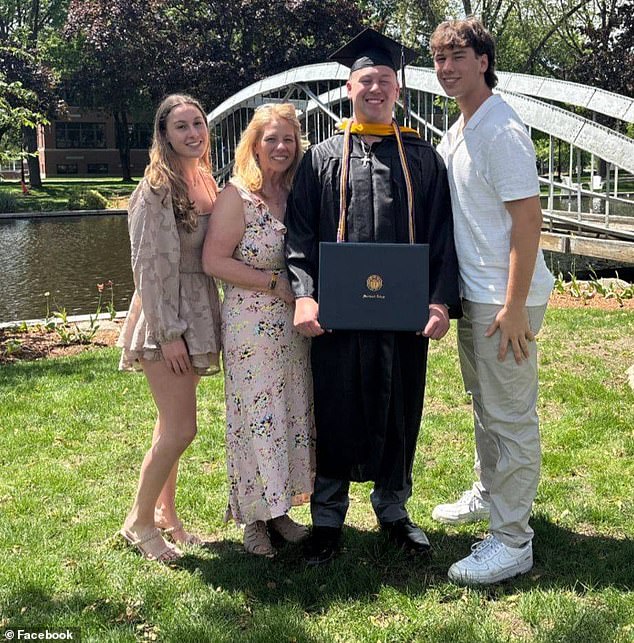 Rhode Island high school hockey star whose trans dad murdered his family scores winning goal just weeks after tragedy