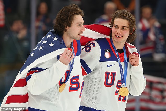 Team USA hockey hero Jack Hughes forced to deny he is marrying Indian billionaire heiress after bizarre mix-up