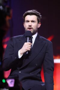 BRITs host Jack Whitehall is criticised for ‘punching down at Manchester’ as viewers grow tired of his ‘painful posh boy schtick’ and beg for a change of presenter next year