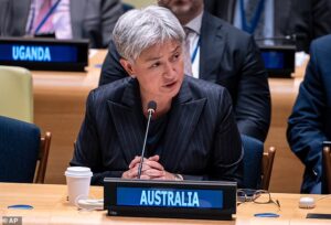 Penny Wong remains tightlipped on question about US airstrikes on Iran – as Albo holds urgent national security meeting
