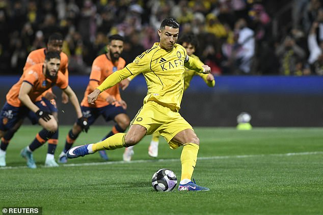 Cristiano Ronaldo misses his 35th career penalty during Al-Nassr victory – with Portugal star 35 goals shy of reaching stunning 1,000-landmark