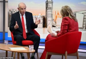 Labour’s John Healey refuses SIX TIMES to say if Britain backs Donald Trump’s strikes on Iran and if they are legal – despite Canada and Australia endorsing US and Israeli action