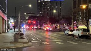 Texas mass shooting leaves at least three dead and 17 wounded after gunman opened fire in bar