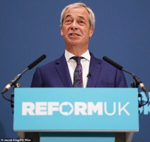 Green by-election win shows UK electoral system is sinking to Third World status, says Nigel Farage