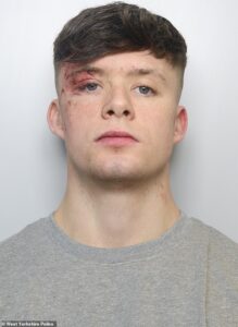 Drink driver, 22, is jailed for killing father-to-be teen when he lost control of a borrowed VW Golf and ended up in a disused water treatment tank