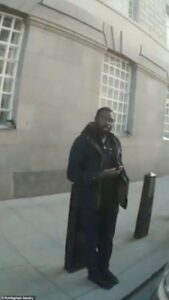 New bodycam footage shows moment Nottingham triple killer Valdo Calocane is stopped by police outside MI5 HQ after demanding to be arrested
