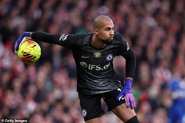 Liam Rosenior sends warning to Robert Sanchez after DROPPING struggling goalkeeper for crunch clash with Aston Villa