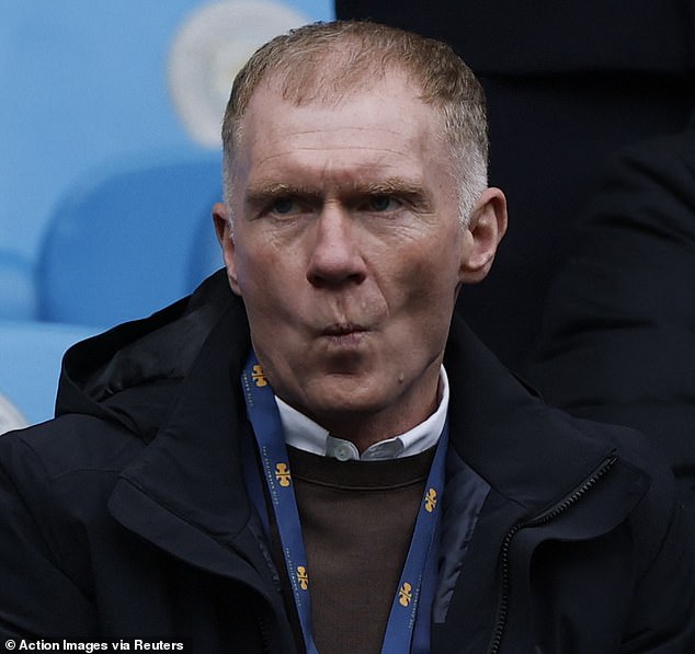 Paul Scholes takes aim at ‘c**p’ Man United: Club legend aims dig at Michael Carrick following head coach’s first defeat in charge