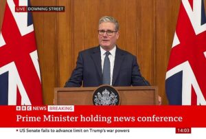 Don’t panic, here’s General Shambles! Starmer insists he is being ‘level-headed’ on Middle East chaos as he holds press conference after ‘humiliation’ in Cyprus and brutal Trump clashes