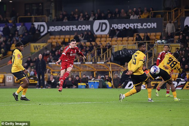 Wolves 1-3 Liverpool: Reds relieve the pressure on Arne Slot with clinical, comfortable FA Cup victory to banish ghosts of disastrous league defeat at Molineux just three days ago, writes DOMINIC KING