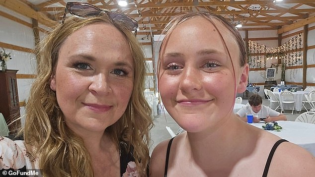 Teacher and her daughter, 13, killed after tornado sucked their CAR into the air …as storms rip through the heart of the US and places 32 million Americans under alert