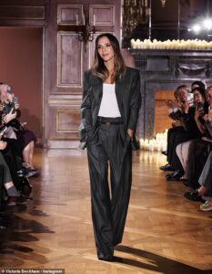 Victoria Beckham thanks her family for ‘always being there to support her’ after their united Paris Fashion Week appearance amid ongoing estrangement from son Brooklyn