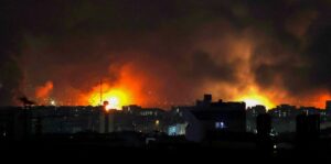 Dubai airport is evacuated in drone attack as Israel launches fresh wave of strikes on Tehran: live updates