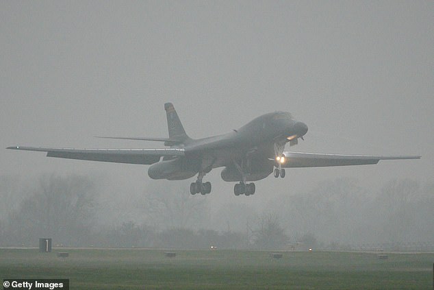 The big boys arrive: More US bombers fly in to UK airbase ahead of the ‘the big one’ as US promises ‘surge’ in attacks against Iran