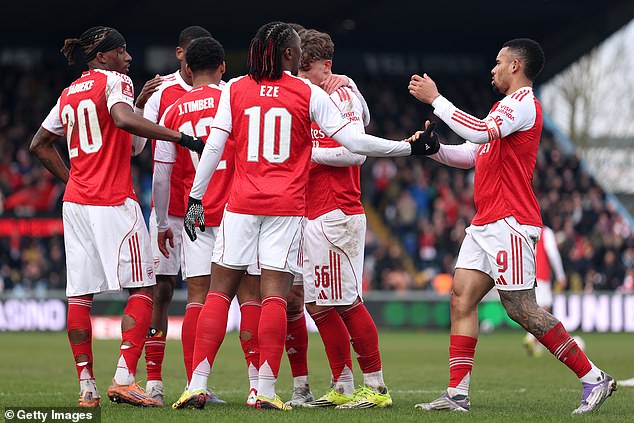Arsenal were pushed to the limit by Mansfield’s heroes in an FA Cup classic – but they have three stars to thank as they survived to remain on course for the Quadruple, writes OLIVER HOLT