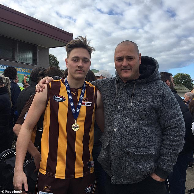 Good Samaritan is identified as Aidan Becker after he was allegedly stabbed to death while protecting a schoolboy in Melbourne