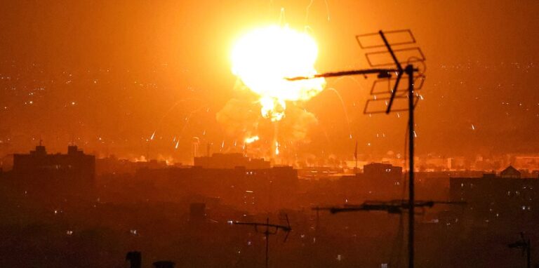 Iran in flames and raining oil after US and Israel strike regime’s depots as Trump says US ground troops are ready to go in: Live updates