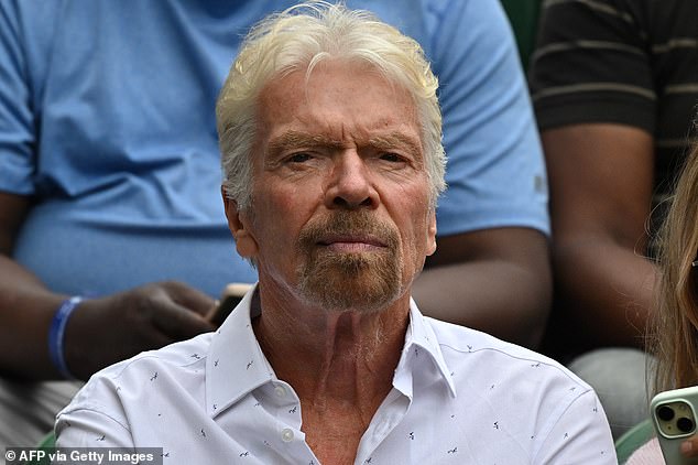 Now it’s Star Wars: Sir Richard Branson warns Britain must prepare for conflict in space and to ‘dominate’ the industry for the sake of national security