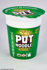 EU rules could take a bite out of roast beef Monster Munch… and chicken and mushroom Pot Noodle isn’t safe either!