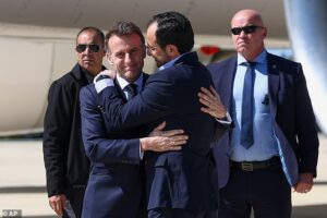 Now French Navy sails to the rescue! Macron’s warm welcome in Cyprus as he vows to protect Strait of Hormuz
