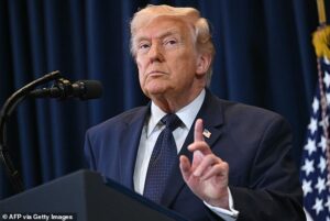 Trump says Democrat shutdown of DHS is stopping investigations into potential Iranian sleeper cells