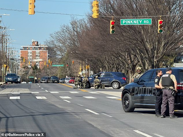 Active shooter opens fire at synagogue near Baltimore
