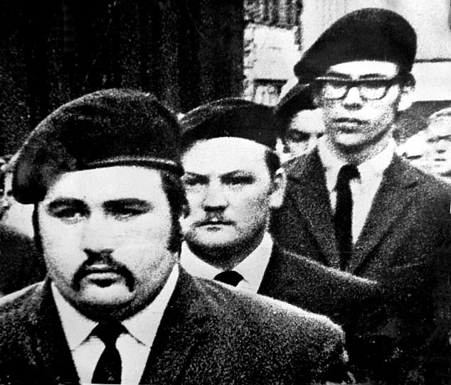 Infamous picture of Gerry Adams in black beret at funeral proves he was in the IRA, former explosives expert for terror group tells High Court trial