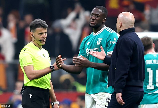 Galatasaray 0-1 Liverpool: Arne Slot’s men were lucky to escape a mauling in Istanbul, writes LEWIS STEELE, after a string of sloppy mistakes and a VERY controversial goal being ruled out