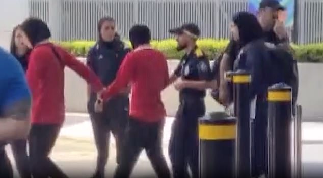 Two faces of tyranny: One had to be dragged onto a bus taking her back to Iran’s evil regime. The other is the grinning youngster who wanted to stay – but then did the UNTHINKABLE