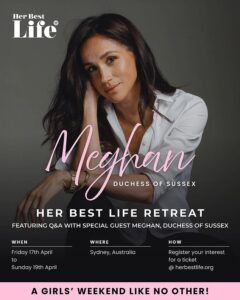 Talent agency run by PR boss organising Meghan Markle’s £1,700-a-ticket ‘girls’ weekend’ in Australia ‘goes bust owing nearly $550,000’