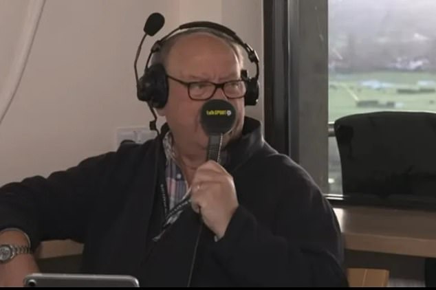 ‘Unwell’ Alan Brazil unable to work at Cheltenham for a second day in a row – a month after he was taken off air sick from his talkSPORT show