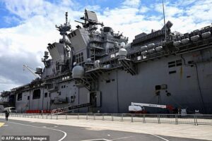 Trump deploys 5,000 Marines into Hormuz tinderbox as boots on the ground fears grow after 13 US troops die in Iran war carnage