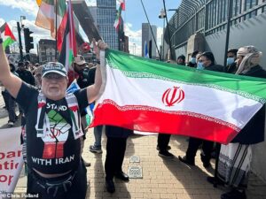 Pro-Iran demonstrators gather for London Al-Quds ‘hate rally’ with 1,000 riot police on alert