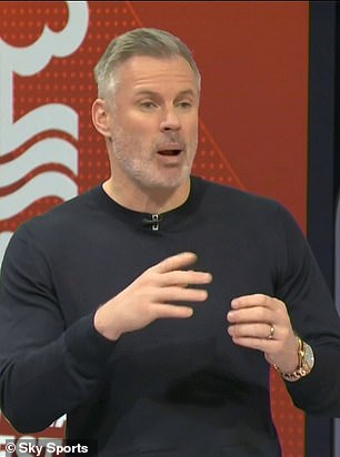Jamie Carragher hits out at Liverpool after ‘awful’ capitulation against Tottenham as Roy Keane labels Arne Slot’s side ‘BAD champions’ and claims they ‘partied too much’ after title triumph last season