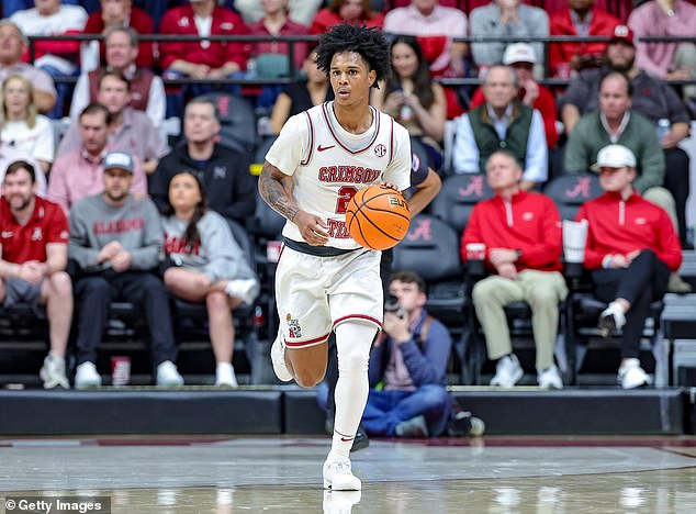 Alabama basketball star arrested on the eve of March Madness as cops swoop on his Tuscaloosa apartment