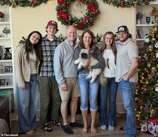 Perfect All-American family lived in stunning $1.1m Colorado mansion and bankrolled glamorous daughter’s horse stables… now matriarch has sullied their good name with a HUGE scandal