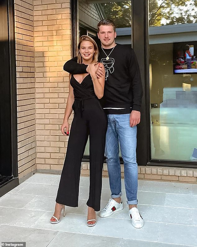 NBA star Luka Doncic launches fresh attack on childhood sweetheart ex… as she hides with daughters in HIS mother’s old mansion amid whispers of A-list romance