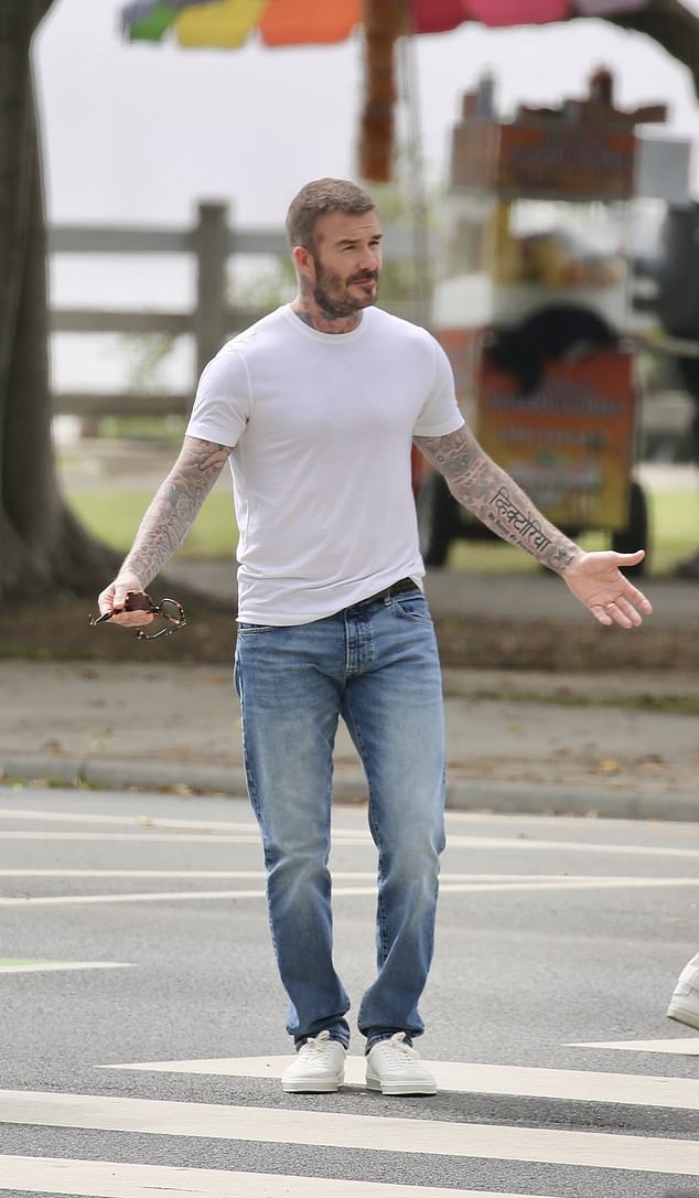 Brooklyn lay by the pool just yards from his father’s room: KATIE HIND reveals how David Beckham’s dream of reuniting with his son almost became a reality, twice, at the five-star Beverly Hills hotel