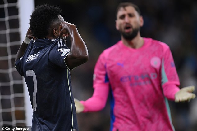 Vinicius Jr reveals reason behind celebration targeted at Man City fans – as Pep Guardiola answers questions on his future