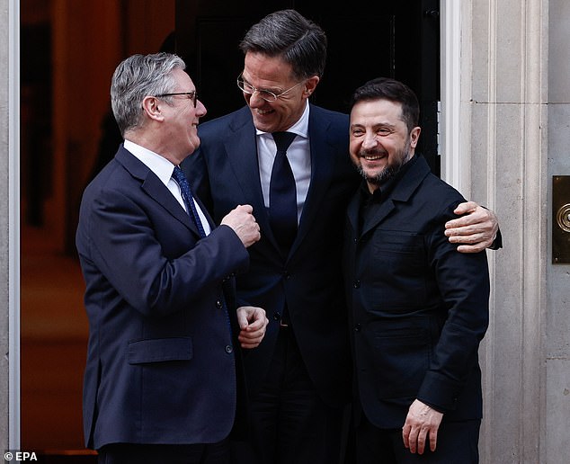 Zelensky pleads for Trump and Starmer to ‘reload’ relationship – warning that Russia wants a long war in the Middle East