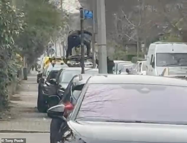 Elite cycling team’s manager left ‘terrified’ after balaclava-clad robbers brandished machete while stealing £8,000 bikes in broad daylight 