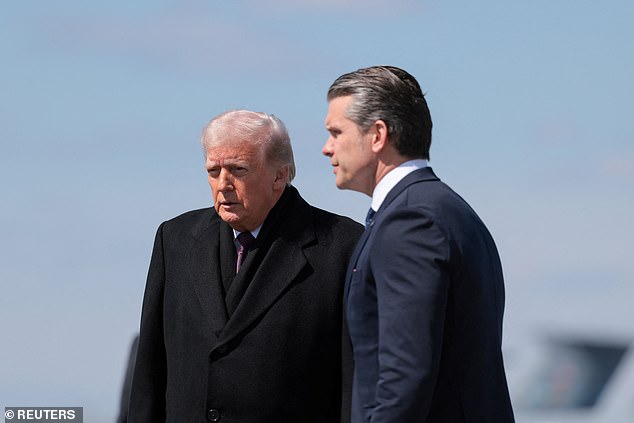 Pentagon asks White House for $200BILLION as Trump prepares to deploy thousands of troops for next phase in war with Iran