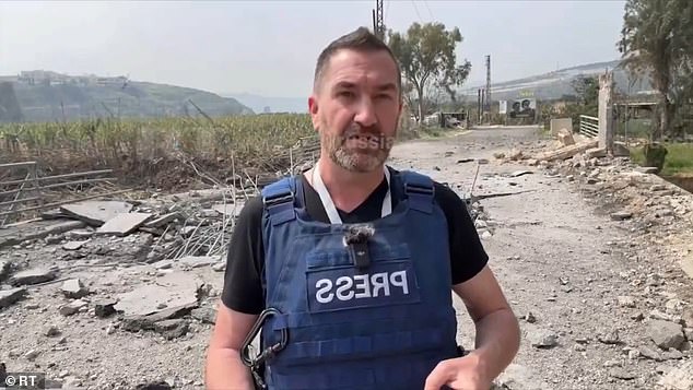 British journalist Steve Sweeney claims Israel was ‘trying to kill him’ in targeted airstrike to ‘silence him’