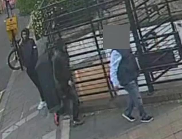 Moment Algerian Rolex ripper ambushes businessman in London to snatch £30k watch